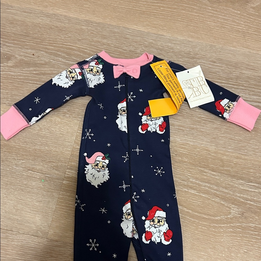 The Beaufort Bonnet Company TBBC- Dear Santa Noelle’s Night Night Footed Pjs